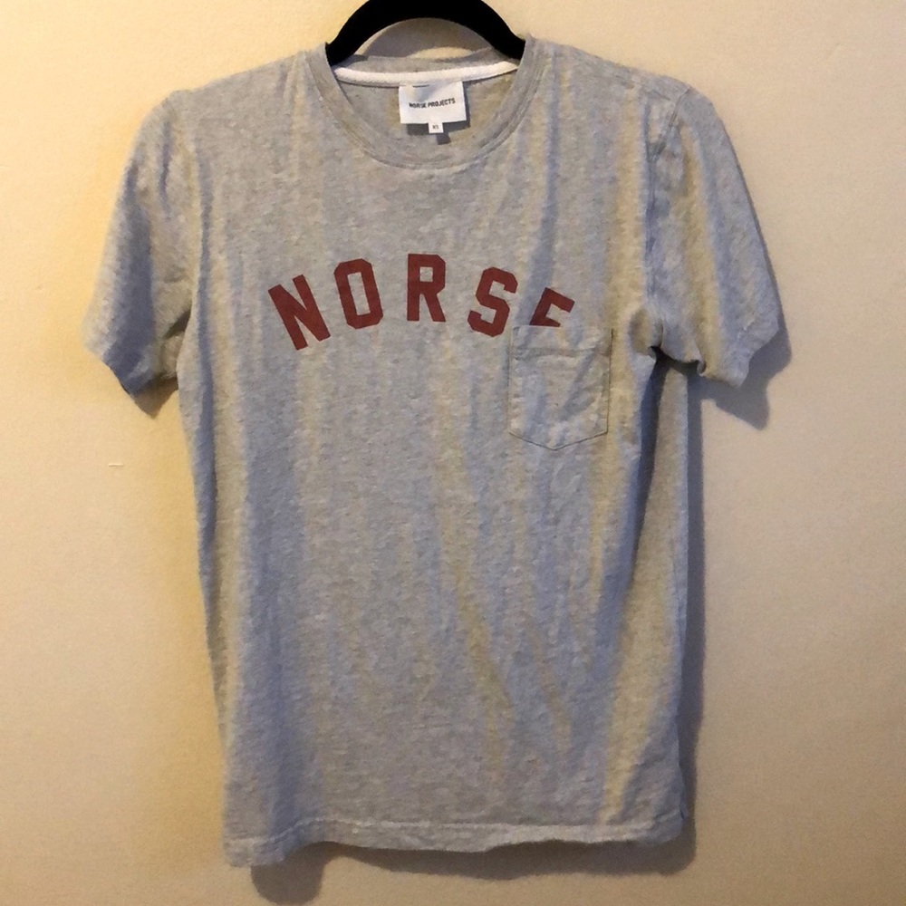 Norse Projects Niels Classic Ivy Logo (Grey)